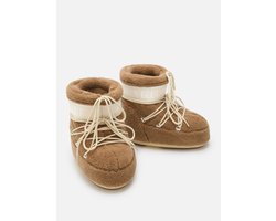 MOON BOOT ICON LOW FLEECE CAMEL Thermoboots / Snowboots / Sneeuwlaarzen - Camel - 36-38 - (8059791087907)