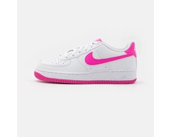Nike Air Force 1 GS "Laser Fuchsia" - Sneakers - Dames - Maat 36 - Wit/Roze