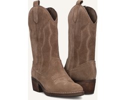 Omoda Sabrina Laarzen - Suède - Meisjes - Taupe - Maat 32