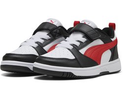 PUMA Puma Rebound V6 Lo AC+ PS Unisex Sneakers - PUMA White-For All Time Red-PUMA Black