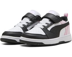PUMA Puma Rebound V6 Lo AC+ PS Unisex Sneakers - PUMA White-PUMA Black-Pearl Pink