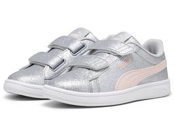 PUMA Puma Smash 3.0 Glitz Glam V PS Meisjes Sneakers - Glacial Gray-Frosty Pink