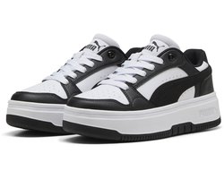 PUMA Rebound Femme Jr Meisjes Sneakers - Puma White-Puma Black