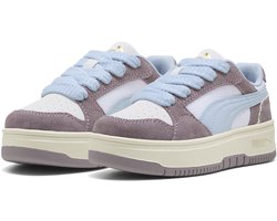 PUMA Rebound Femme Memoires PS Meisjes Sneakers - PUMA White-Haute Tropic-Plum Jam