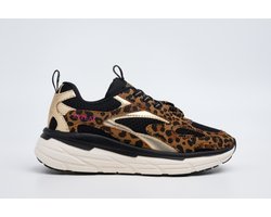 Replay - Christel Jr Girl 7 - Meisjes - Sneaker - Panterprint - Maat 35