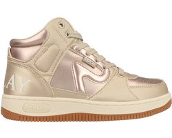 Replay - Epic Jr 18 - Meisjes - Hoge Sneaker - Platinumkleur - Maat 36