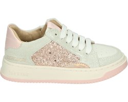 Shoesme - NO26S017-B - MeisjesLage schoenenKindersneakers - Kleur: Wit/beige - Maat: 30