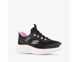 Skechers Bounder Pro Slip-ins meisjes sneakers zwart - Maat 36 - Extra comfort - Memory Foam