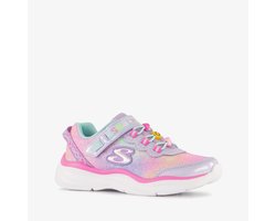 Skechers Girls Power meisjes sneakers pastelroze - Maat 30 - Uitneembare zool