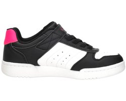 Skechers Quick Street - Style Stride Klittenband - zwart - Maat 36