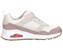 Skechers Uno - Mesh Pop Klittenband - Beige - Maat 28