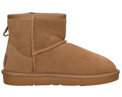 SUB55 Enkellaarsjes Enkellaarsjes - cognac - Maat 38