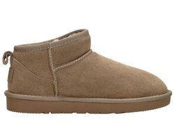 SUB55 Enkellaarsjes Enkellaarsjes - taupe - Maat 35