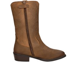 SUB55 Lange Laarzen Lange Laarzen - cognac - Maat 35