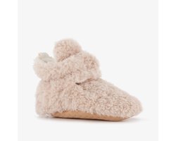 Thu!s baby teddy pantoffels beige - Maat 22/23 - Sloffen