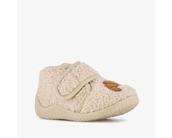 Thu!s kinder pantoffels met croissantje beige - Maat 27 - Sloffen
