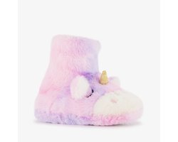 Thu!s kinder pantoffels unicorn lila - Maat 34 - Sloffen