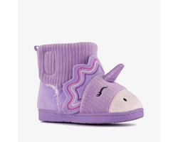 Thu!s unicorn pantoffels met antislipzool paars - Maat 24/25 - Sloffen