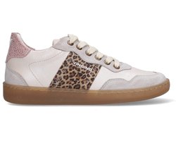 VINGINO VIN826131-400 Meisjes Lage Sneakers - Wit - Leer - Veters