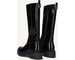 Wysh Doutzen Laarzen - Lakleer - Meisjes - Zwart - Maat 38