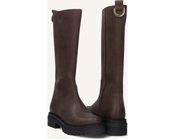 Wysh Doutzen Laarzen - Nubuck - Meisjes - Bruin - Maat 32