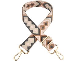 Afneembare schouderriem voor crossbodytas, enkele schouderriem voor schoudertas, brede verstelbare schouderriem voor gitaartas, tasaccessoires.