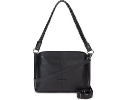 Bag2Bag Leren Schoudertas Dames Baltic Black