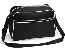 Bagbase Retro Schoudertas Black 18 Liter