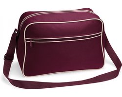 Bagbase Retro Schoudertas Classic Red 18 Liter