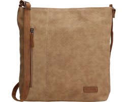 Beagles Brunete Crossbody Schoudertas - Dames Tas - Taupe