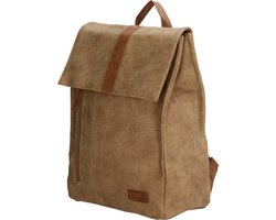 Beagles Brunete Rugzak - Verstelbare schouderbanden - Rugtas met zes Opbergvakken - Taupe