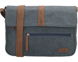 Beagles Brunete Schoudertas - Crossbodytas - Crossover - Dames - Dames Tas - Jeansblauw