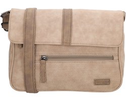 Beagles Brunete Schoudertas - Crossbodytas - Crossover - Dames - Dames Tas - Lichttaupe.