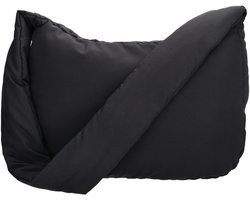 Beagles Calvia Schoudertas - Crossbody - Puffy - Lichtgewicht - Dames Tas - Zwart