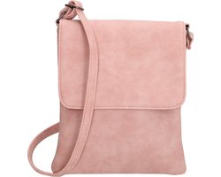 Beagles La Costera Crossbody Schoudertasje met overslag - Dames Tas - Roze