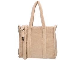 Beagles Lugo Schoudertas - Shopper - Crossbody - Teddy - Dames Tas - Crème