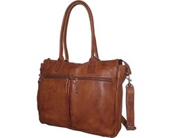 Bear Design Binni Handtas / Schoudertas - Cognac