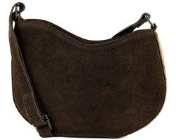 Bear Design Tamara Suede Leren Schoudertas - Bruin