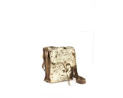 Bohemian Fairtrade Kleptas Koeienhuid A5 Beige