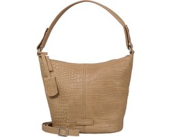 Burkely Cool Colbie Bucket Bag - Tas - Volwassenen - Beige