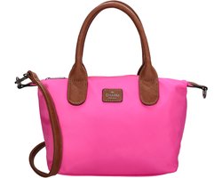 Charm London Buckingham Handtas Crossbody Schoudertas Medium - Dames Tas - Fuchsia.