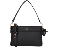 Charm London Cambridge Schoudertas - Crossbody - Tas - Schouderband - Dames Tas - Zwart