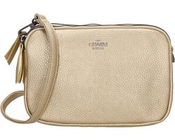 Charm London New York Crossbody Schoudertas - Dames Tas - Goud.