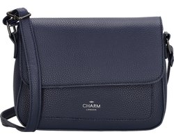 Charm London New York Schoudertas - Dames Tas - Blauw