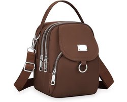 Dames crossbodytas - compacte en lichtgewicht reistas - waterdichte portemonnee - schoudertas met meerdere vakken