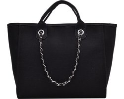 Dames tassen - Designer Handtas - Tote Schoudertas - Grote Capaciteit (Zwarte)