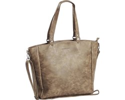 Daniel Ray Sumter Laptoptas / Schoudertas - Grote Shopper met Laptopvak 15,6 inch - Beige