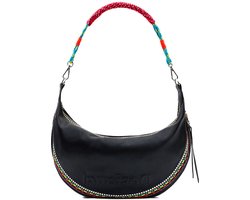 Desigual Schoudertas Raven Kuwait Shoulder Bag Black Zwart