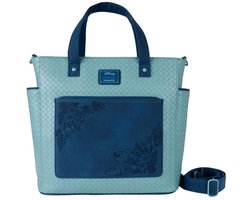 Disney Loungefly Convertible Tote Bag Stitch Embroidered