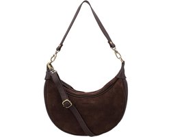 DSTRCT Kleine Schoudertas Dames - Leer - Portland Road - Bruin